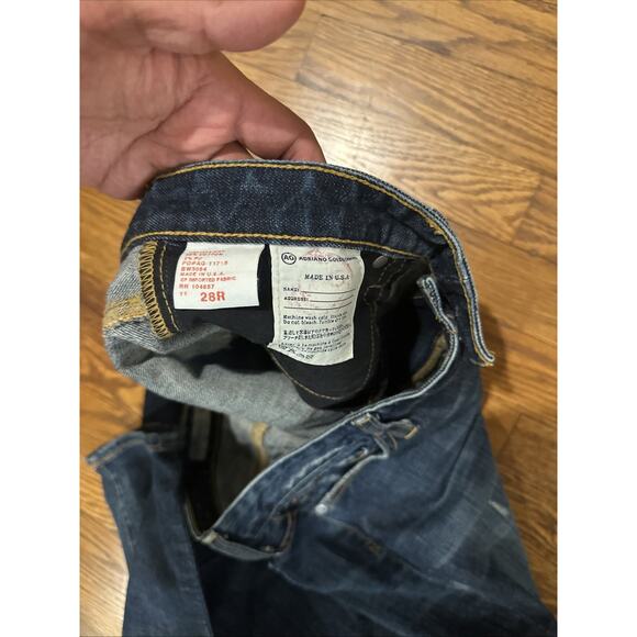 Adriano Goldschmied Jeans Blue Women’s 28R The Premiere Skinny Straight - Picture 6 of 15